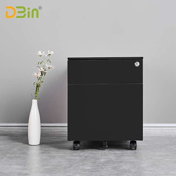 SB-X001 W390二抽黑色側(cè)拉活動(dòng)柜