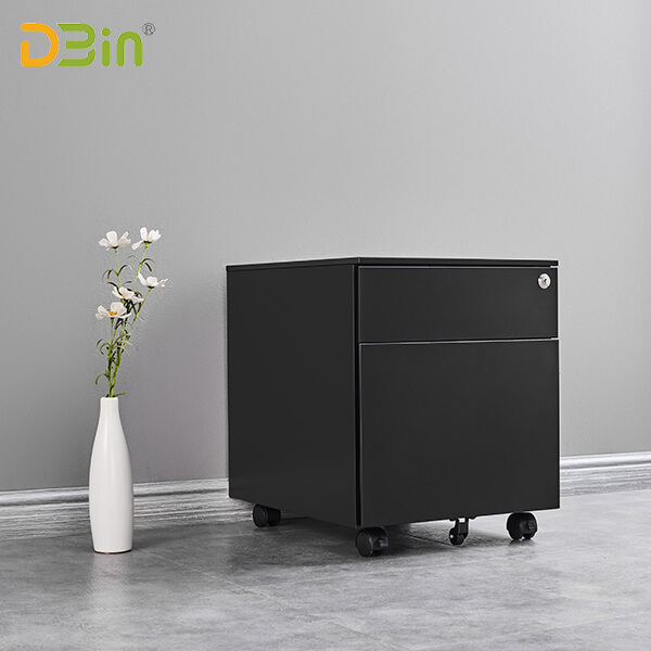 SB-X001 W390二抽黑色側(cè)拉活動(dòng)柜